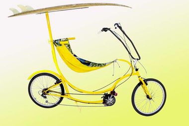 吊床自行車(chē) 顛覆傳統(tǒng)騎行體驗(yàn)的創(chuàng)意產(chǎn)品